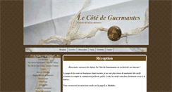 Desktop Screenshot of lecotedeguermantes.com